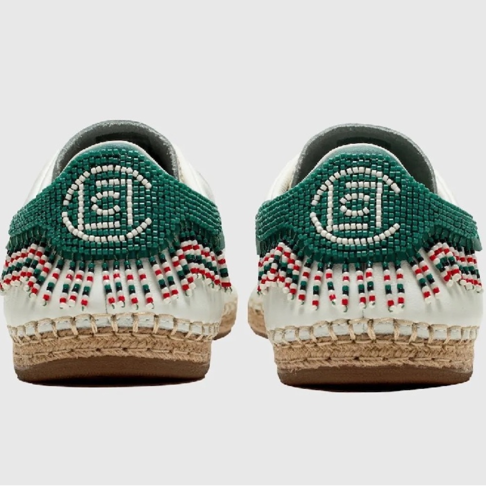 Clot x adidas Stan Smith Beaded Espadrilles